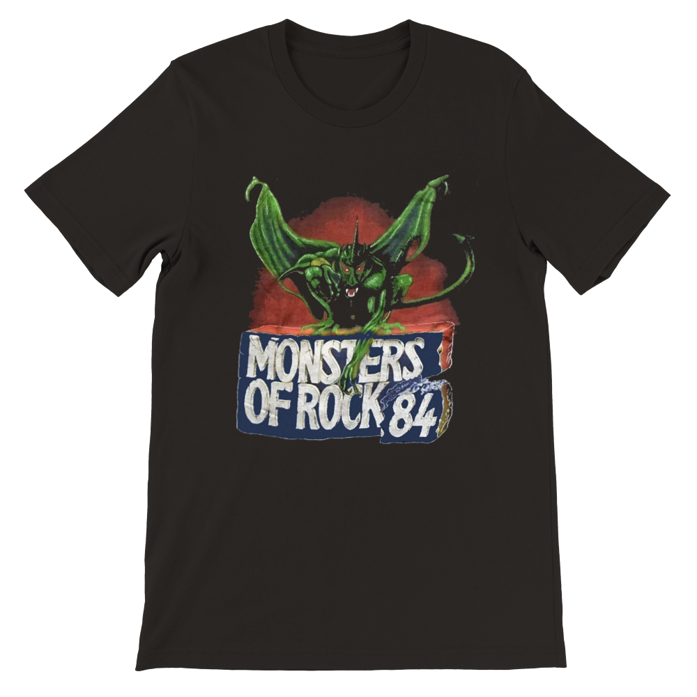 monsters of rock 84 MONSTERS OF ROCK KARLSRUHE NURNBERG GERMANY 1984 Premium Unisex Crewne – WHOLE LOTTA ROCK