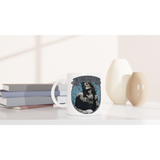 Bon Jovi New Jersey White 11oz Ceramic Mug