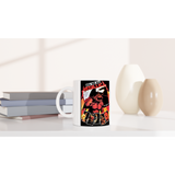 Metallica White 11oz Ceramic Mug