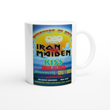 Monster Of Rock Donington UK 1988 White 11oz Ceramic Mug