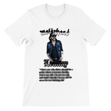 Lemmy Kilmister Quote Premium Unisex Crewneck T-shirt