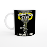 Motorhead Portvale 1981 White 11oz Ceramic Mug