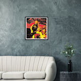 Cliff Burton Art Print Premium Matte Paper Wooden Framed Poster