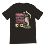 Metallica 92-93 Tour Premium Unisex Crewneck T-shirt