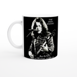 Rory Gallagher The Irish Wizard White 11oz Ceramic Mug