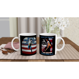 Bruce Springsteen Slane Castle 1985 White 11oz Ceramic Mug