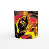 Cliff Burton White 11oz Ceramic Mug