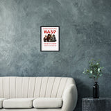 WASP Dublin SFX Centre 1986 Classic Semi-Glossy Paper Wooden Framed Poster