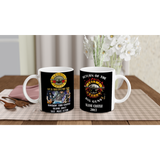 Guns n Roses Slane Castle 2017 White 11oz Ceramic Mug