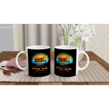 Monsters Of Rock Donington Park UK 1988 White 11oz Ceramic Mug