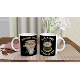 Monsters Of Rock Donington Park UK 1990 White 11oz Ceramic Mug