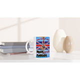 Monster Of Rock Donington UK 1988 White 11oz Ceramic Mug