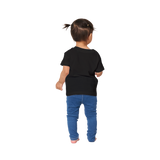 I Listen To AC/DC With Dad  Classic Baby Crewneck T-shirt