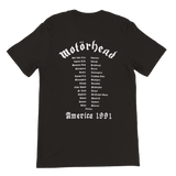 Motorhead Nemo Malus Feliz America 1991 Tour Premium Unisex Crewneck T-shirt