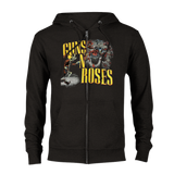 Guns n Roses Donington Park 1988 Classic Unisex Zip Hoodie