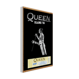 Queen Slane Castle 1986 Poster with ticket Thick Canvas