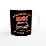 Monsters Of Rock Donington Park UK 1991 White 11oz Ceramic Mug
