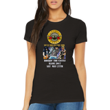 Guns n Roses Slane Castle 2017 Premium Womens Crewneck T-shirt