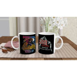 Monsters Of Rock Donington Park UK 1986 White 11oz Ceramic Mug