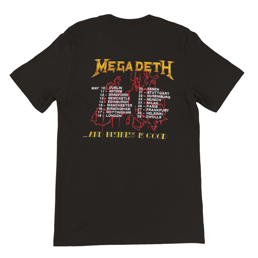 Megadeth peace shop sells t shirt