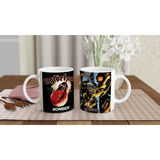 Motorhead Bomber White 11oz Ceramic Mug
