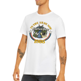 Status Quo In The Army Now Tour 1986 Premium Unisex Crewneck T-shirt