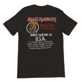 Iron Maiden Number Of The Beast World Tour Premium Unisex Crewneck T-shirt