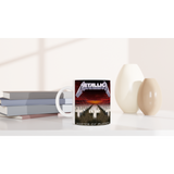 Metallica White 11oz Ceramic Mug