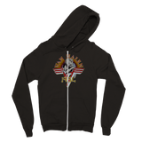Van Halen Donington Park UK 1984  Classic Unisex Zip Hoodie