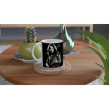 Rory Gallagher The Irish Wizard White 11oz Ceramic Mug