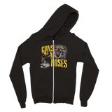 Guns n Roses Donington Park 1988 Classic Unisex Zip Hoodie