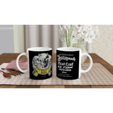 Monsters Of Rock Donington Park 1983 White 11oz Ceramic Mug