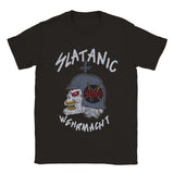 Slayer Slatanic World Tour Shirt 1985 Classic Unisex Crewneck T-shirt