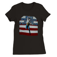 Bruce Springsteen Born In The USA Worl Tour Premium Womens Crewneck T-shirt