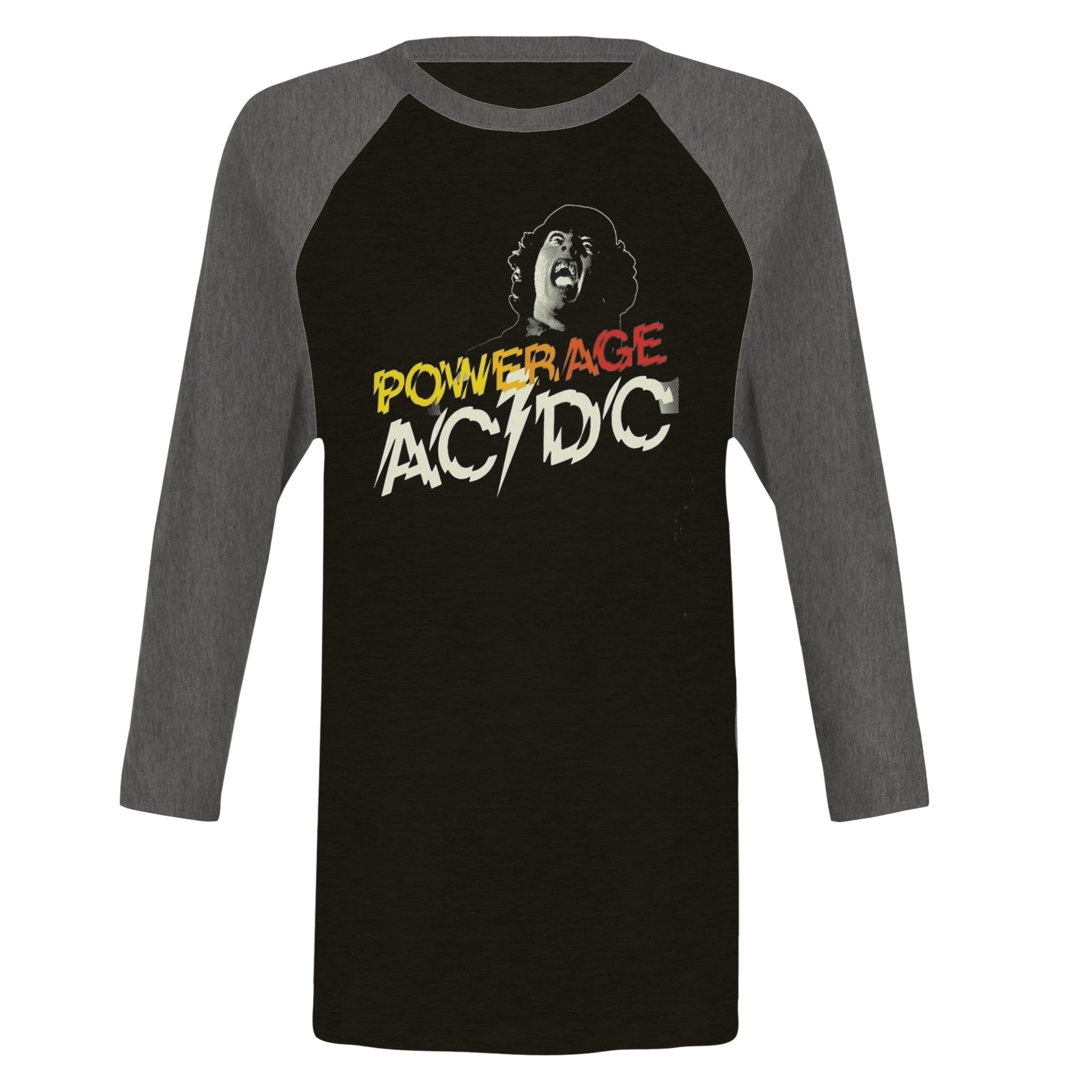 Unisex 3/4 sleeve Raglan T-shirt – WHOLE LOTTA ROCK