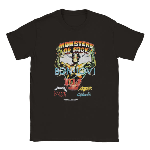 Monsters Of Rock Donington 1987 Classic Unisex Crewneck T-shirt