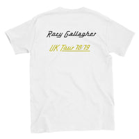 Rory Gallagher Photo Finish UK Tour 78/79 Classic Unisex Crewneck T-shirt