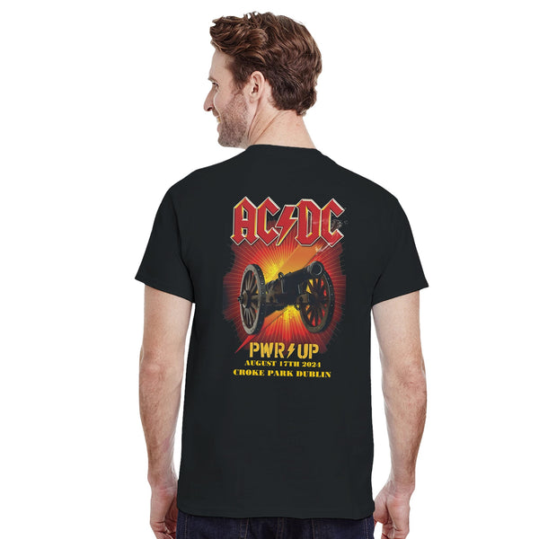 AC/DC Croke Park Dublin 2024 Heavyweight Unisex Crewneck T-shirt ...