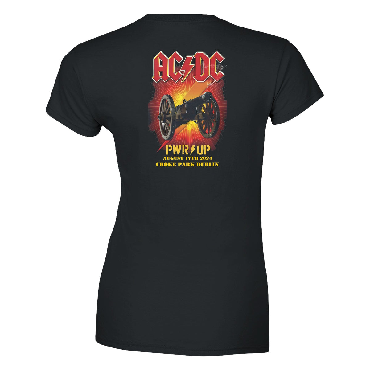 AC/DC Croke Park Dublin 2024 Classic Womens Crewneck T-shirt | Gildan ...