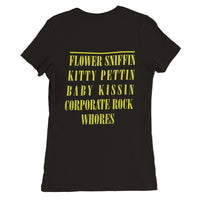 1991 Nirvana Smiley Premium Womens Crewneck T-shirt