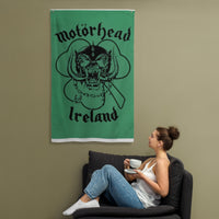 Motorhead Ireland Classic Warpig Shamrock Flag