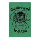 Motorhead Ireland Classic Warpig Shamrock Flag