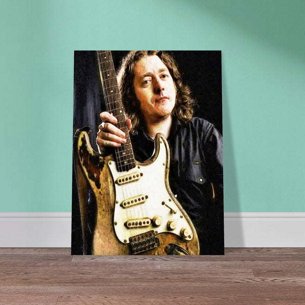 Rory Gallagher Aluminum Print