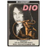 DIO S.F.X Concert Hall Dublin Ireland 1984 Classic Semi-Glossy Paper Poster