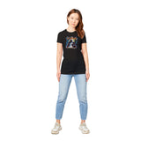 Def Leppard Hysteria Tour Premium Womens Crewneck T-shirt