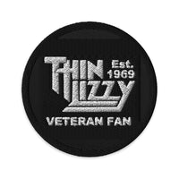 Thin Lizzy Veteran Fan Embroidered patches