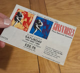 Guns n Roses Slane Castle 1992 Replica Concert Ticket (Copy)