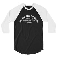 Monsters Of Rock Veteran Donington Park UK 1988  3/4 sleeve raglan shirt