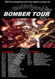 Motorhead Vintage Concert Poster UK Bomber Tour 1979 Reproduction Print