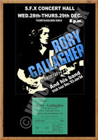 Rory Gallagher Vintage Concert Poster SFX Concert Hall Dublin 1983 + Ticket Reproduction Print